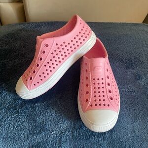 Skechers Pink and White Kids Sneakers